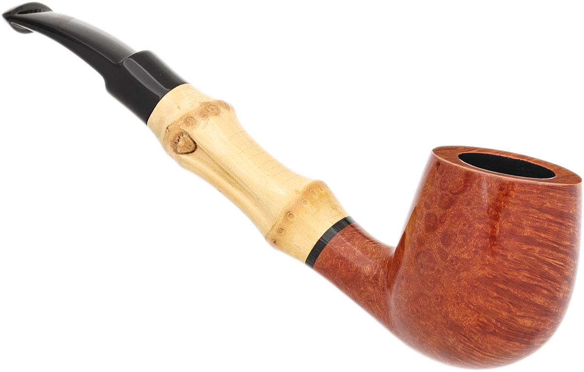 Tsuge Smooth Bent Billiard with Bamboo