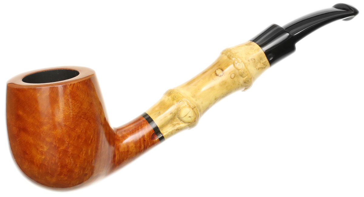 Tsuge Smooth Bent Billiard with Bamboo