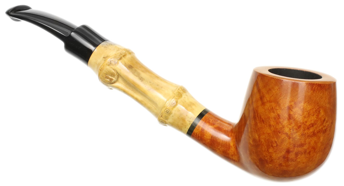 Tsuge Smooth Bent Billiard with Bamboo