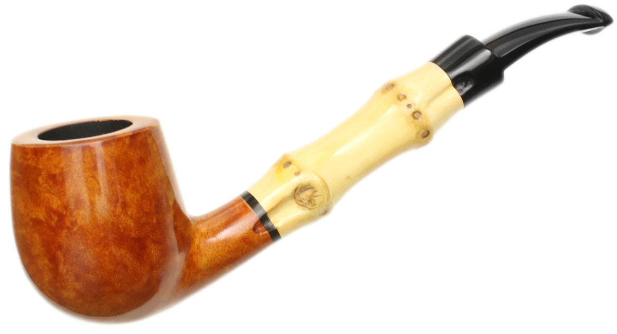 Tsuge Smooth Bent Billiard with Bamboo