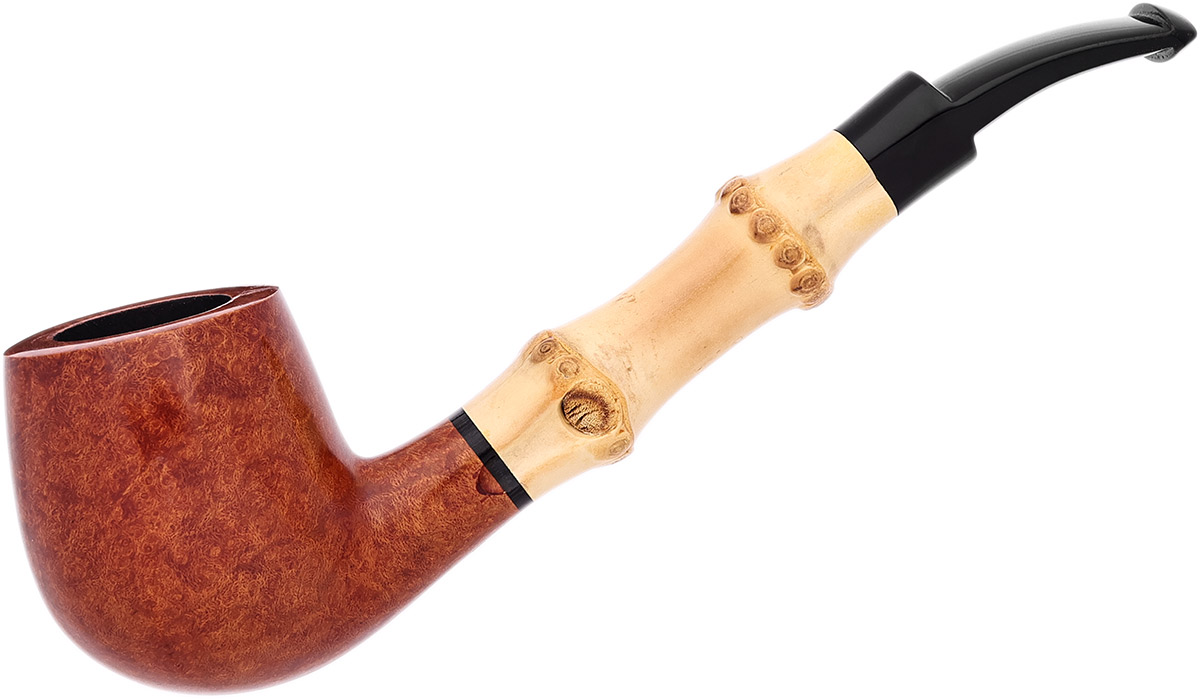 Tsuge Smooth Bent Billiard with Bamboo