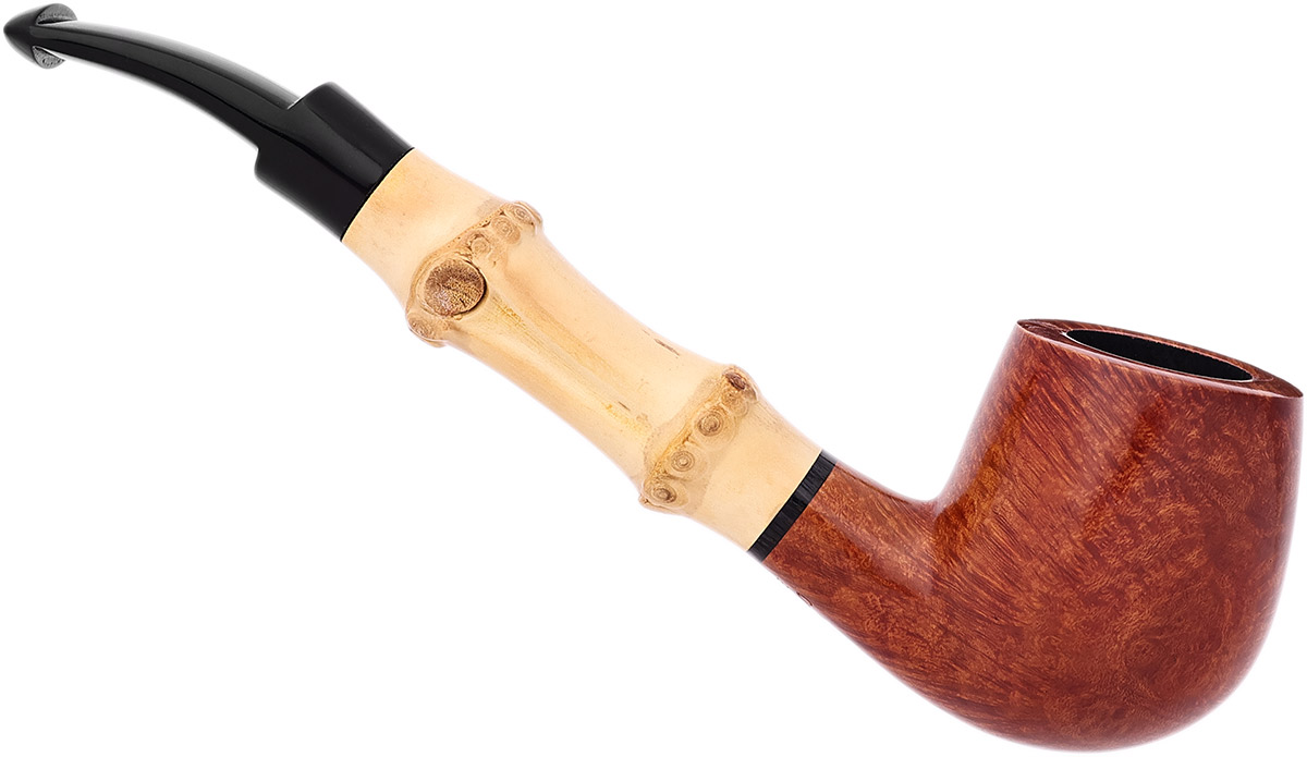 Tsuge Smooth Bent Billiard with Bamboo