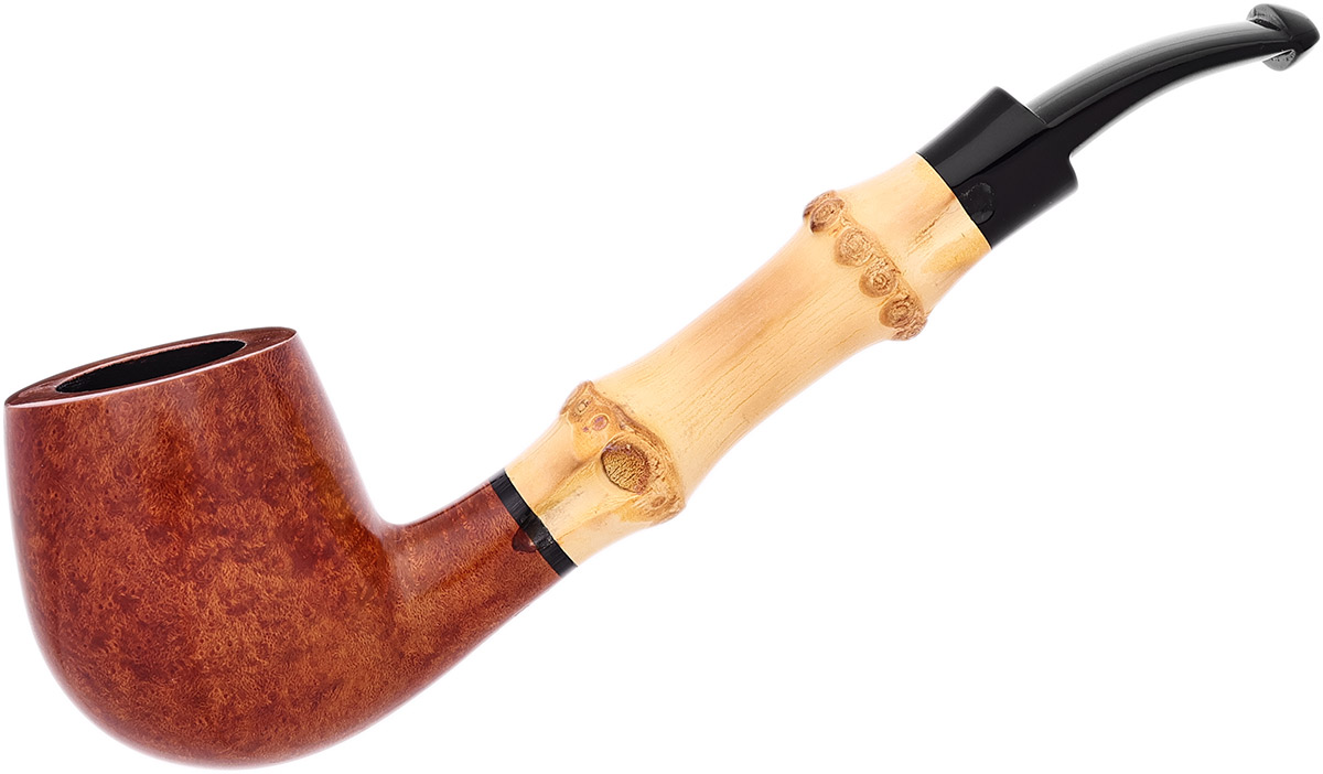 Tsuge Smooth Bent Billiard with Bamboo
