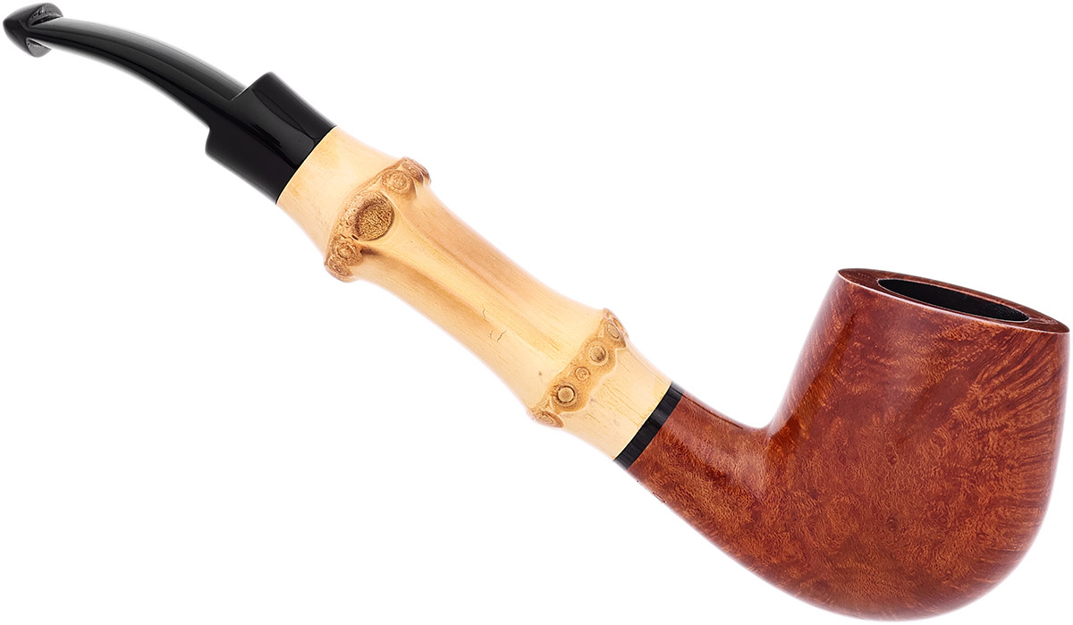 Tsuge Smooth Bent Billiard with Bamboo