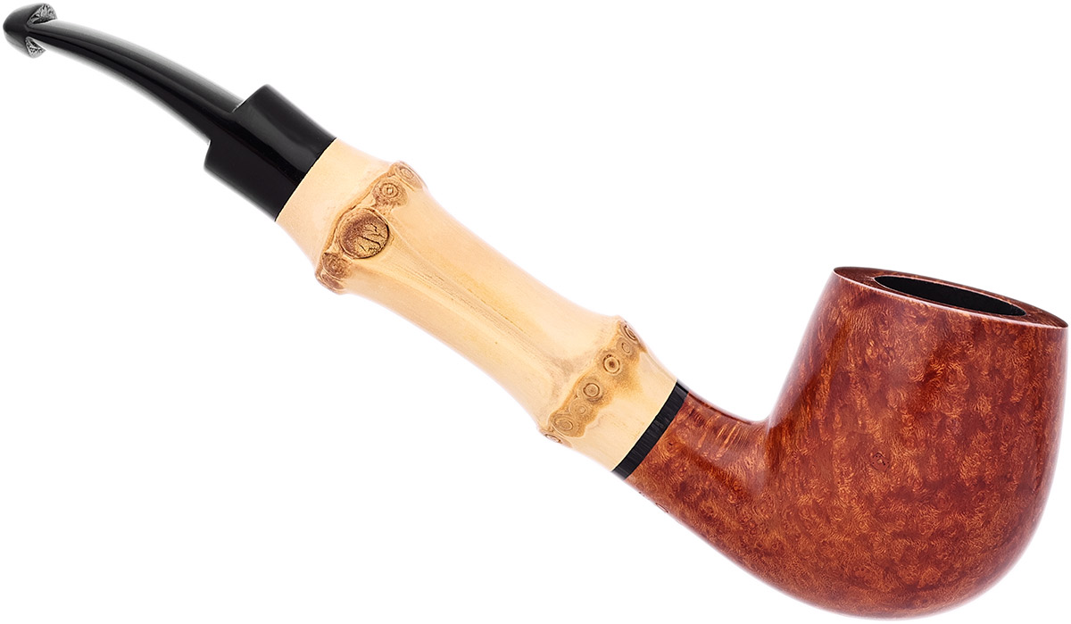 Tsuge Smooth Bent Billiard with Bamboo