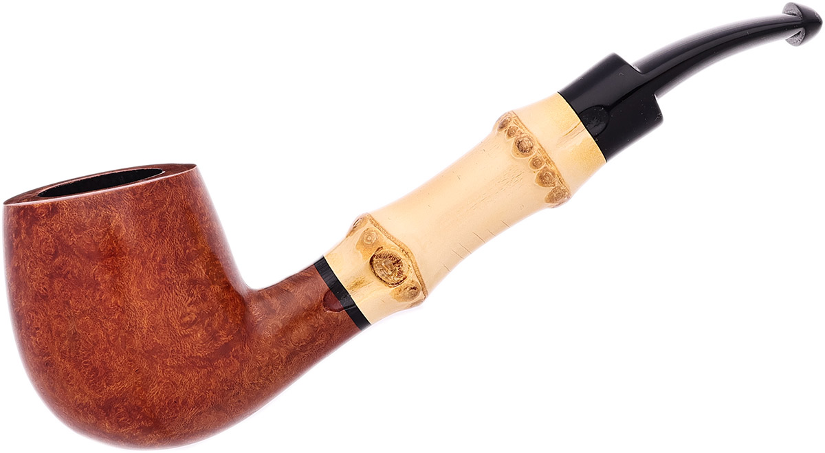 Tsuge Smooth Bent Billiard with Bamboo