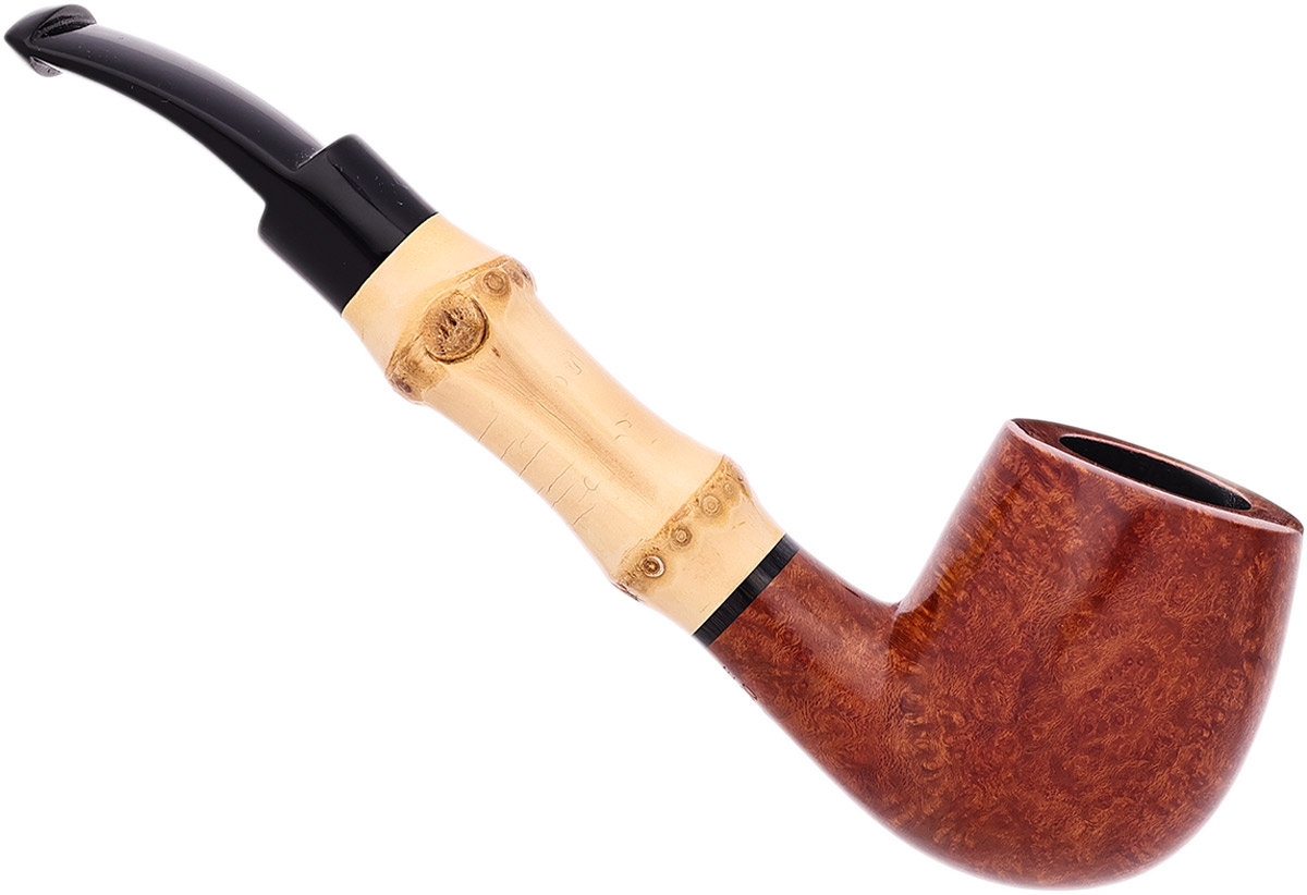 Tsuge Smooth Bent Billiard with Bamboo