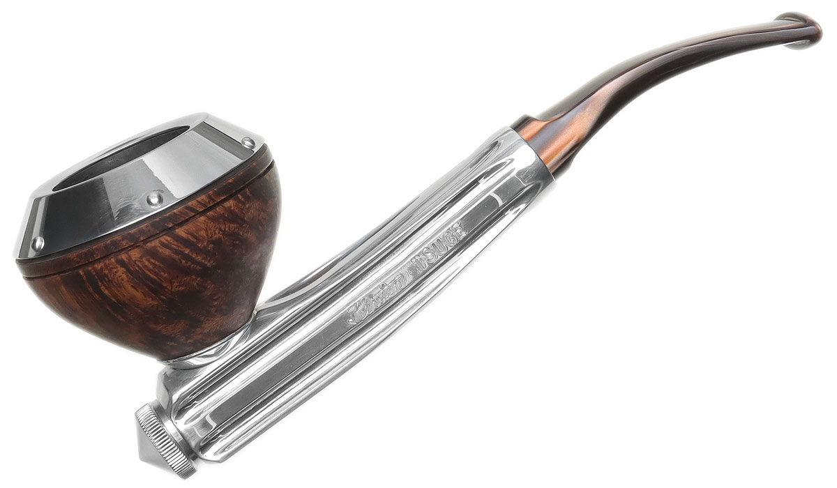 long cigarette pipe Kirsten/Tsuge 80th Anniversary Smooth Rhodesian Tobacco Pipe