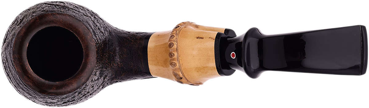 Tsuge Sandblasted Bent Egg with Bamboo (363) (9mm)