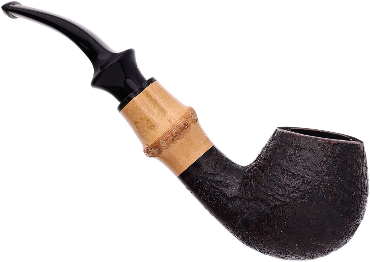 Tsuge Sandblasted Bent Egg with Bamboo (363) (9mm)