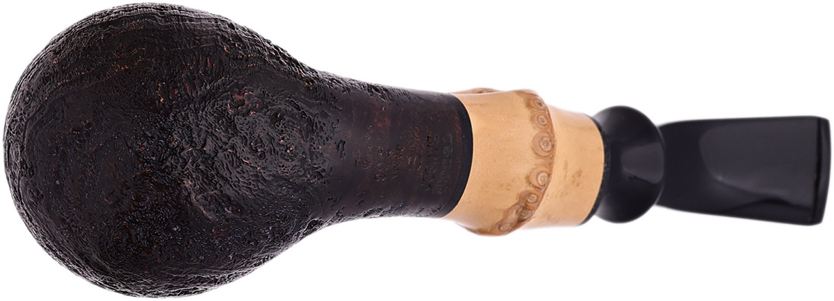 Tsuge Sandblasted Bent Egg with Bamboo (363) (9mm)