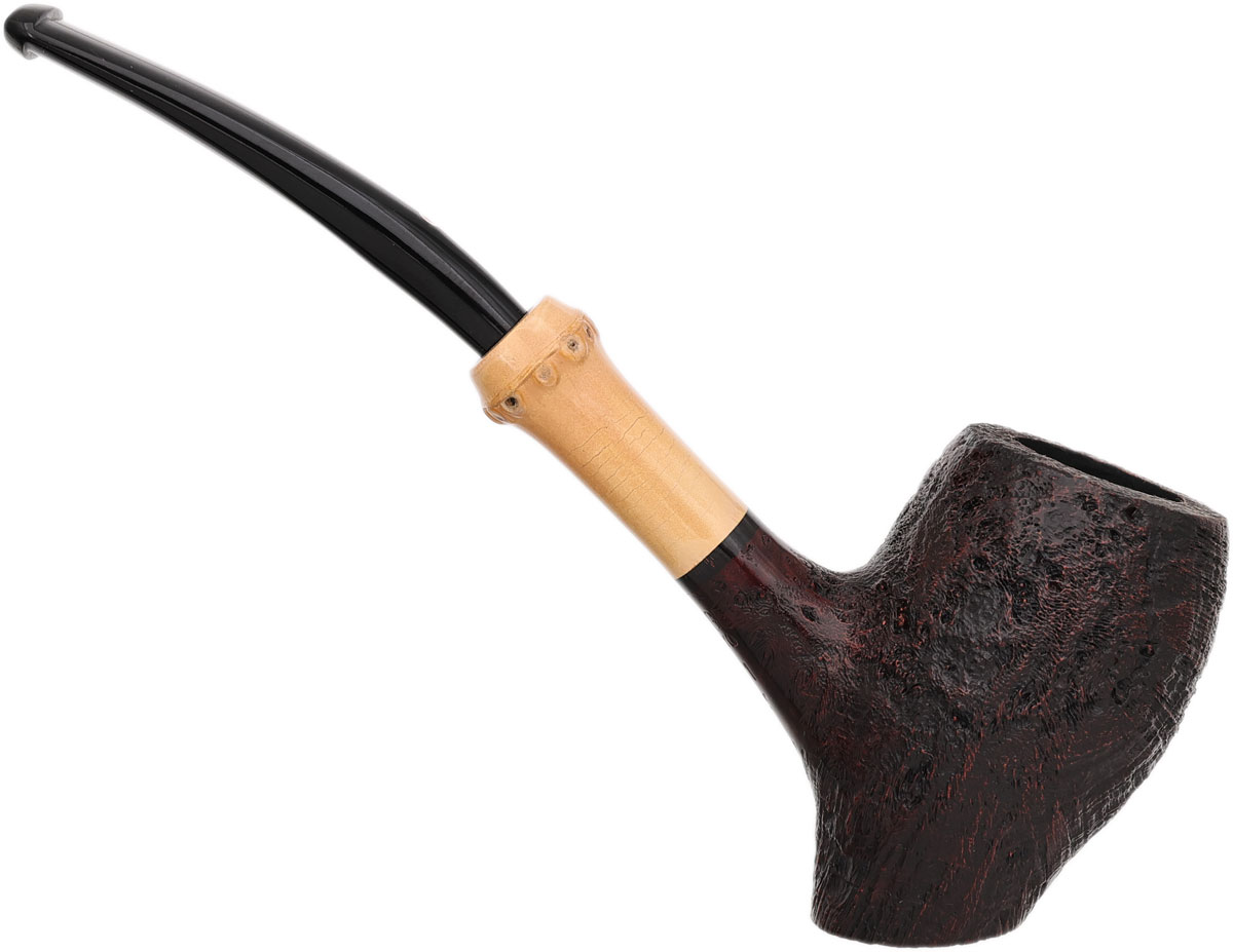 Tsuge Tokyo Sandblasted Bent Egg Sitter with Bamboo (551)
