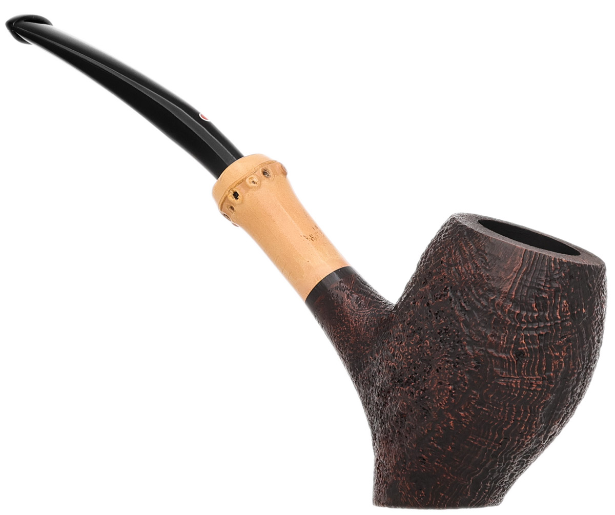 Tsuge Tokyo Sandblasted Bent Egg Sitter with Bamboo (551)