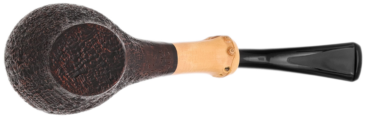 Tsuge Tokyo Sandblasted Bent Egg Sitter with Bamboo (551)