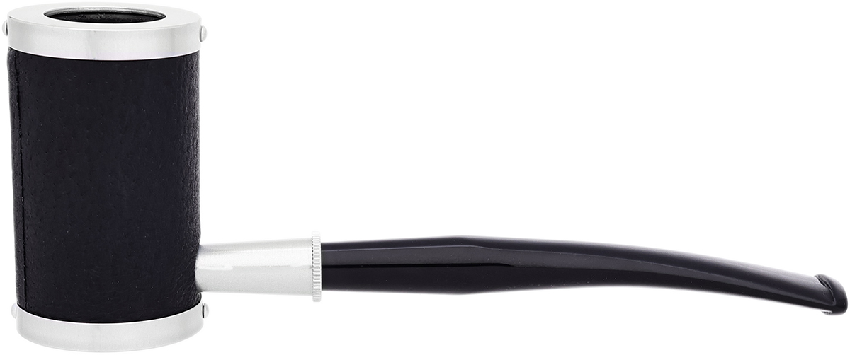 Tsuge Metal Tankard Black Leather