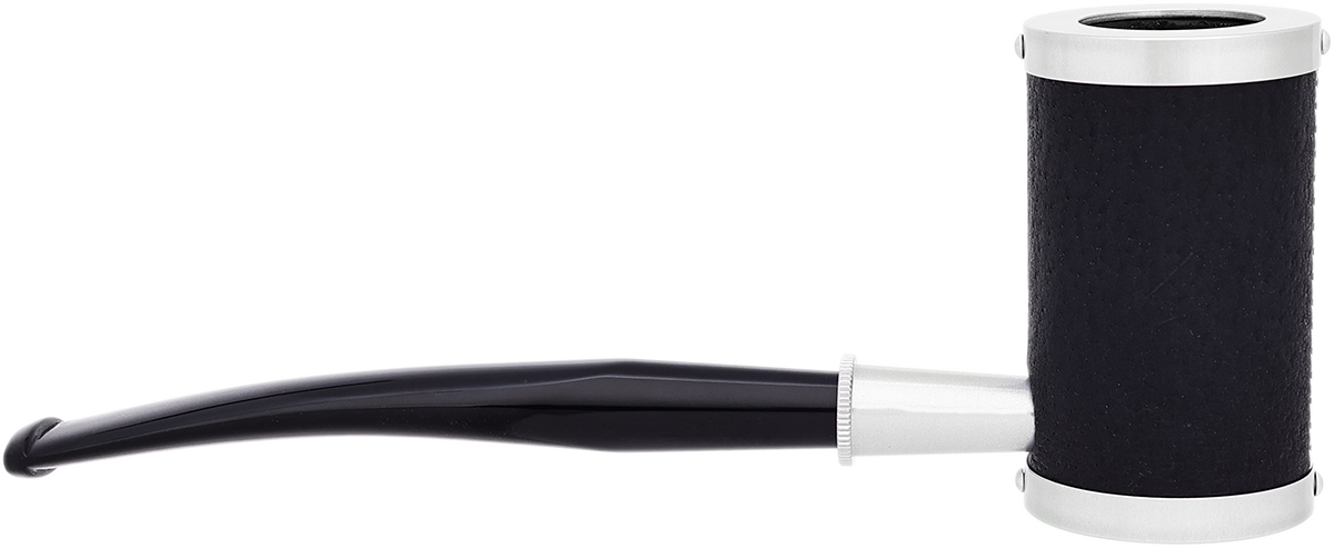 Tsuge Metal Tankard Black Leather