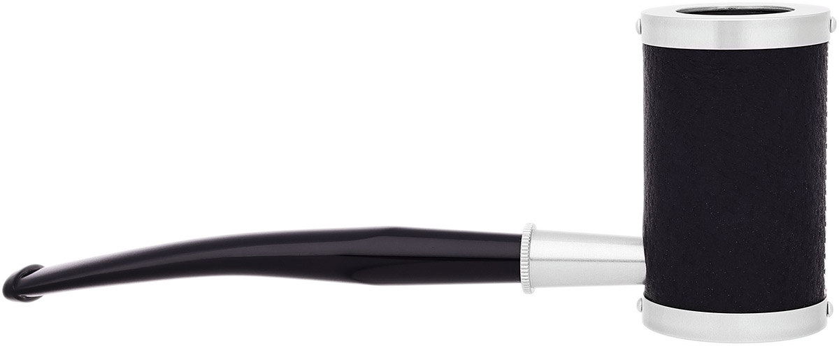 Tsuge Metal Tankard Black Leather