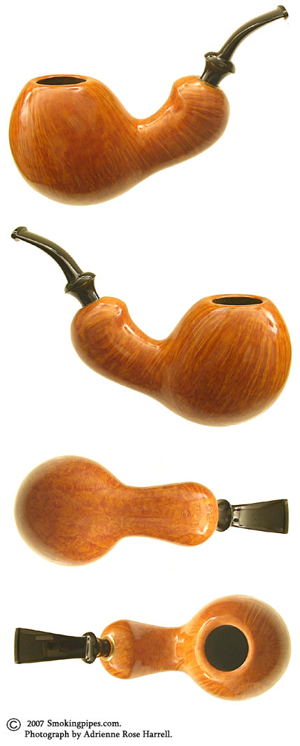 Tsuge Ikebana Smooth Bent Brandy  (D)