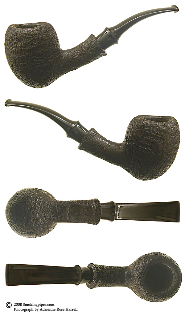 Tsuge Ikebana Sandblasted Bent Acorn (B)