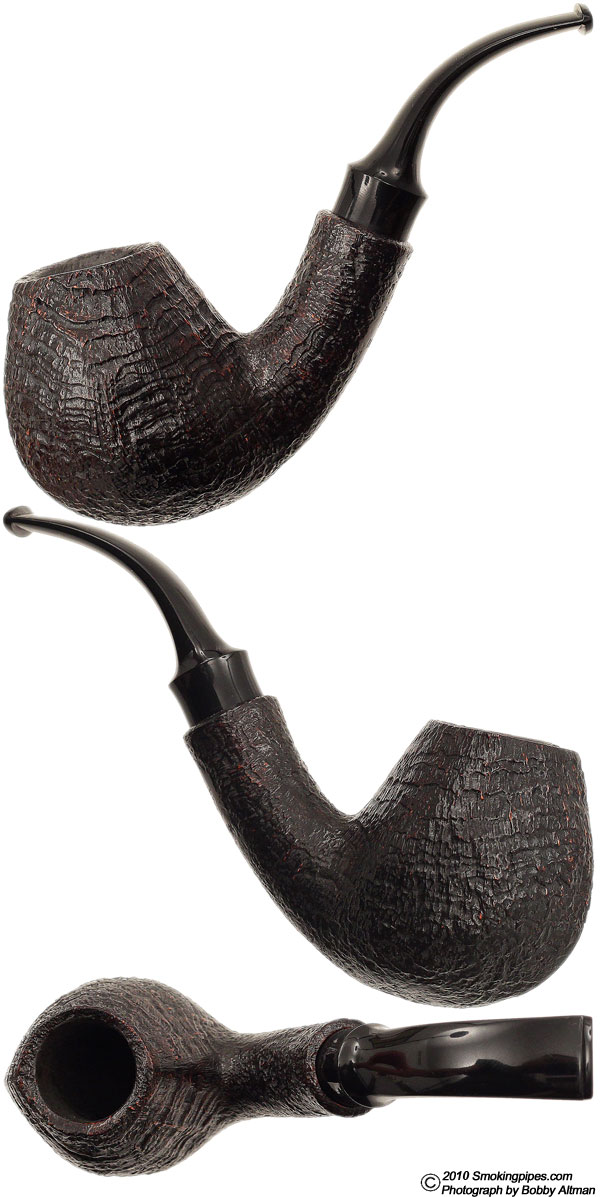Tsuge Ikebana Sandblasted Bent Brandy (B)