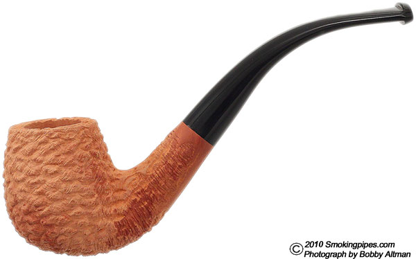 Tsuge Natural Rusticated Bent Billiard (109)
