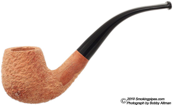 Tsuge Natural Rusticated Bent Billiard (206)