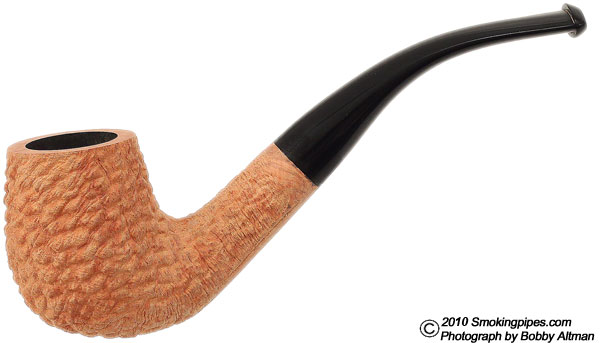 Tsuge Natural Rusticated Bent Billiard (206)