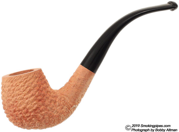 Tsuge Natural Rusticated Bent Billiard (109)