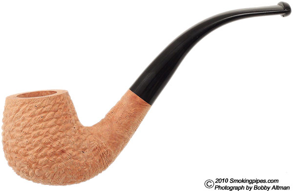 Tsuge Natural Rusticated Bent Billiard (109)