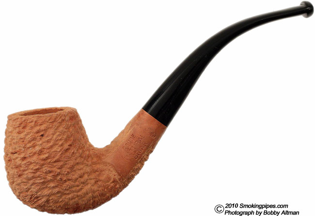 Tsuge Natural Rusticated Bent Billiard (206)