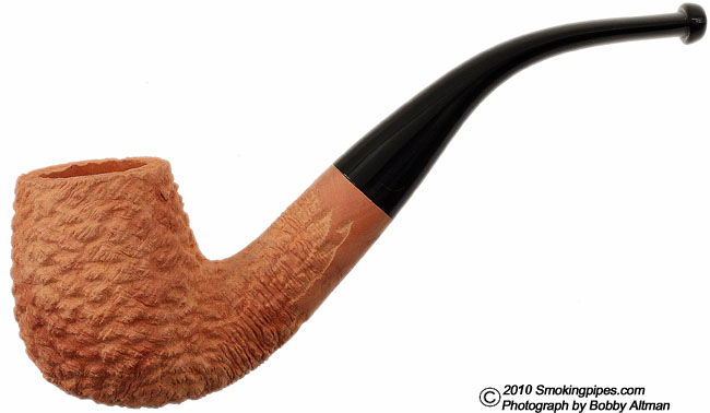 Tsuge Natural Rusticated Bent Billiard (206)