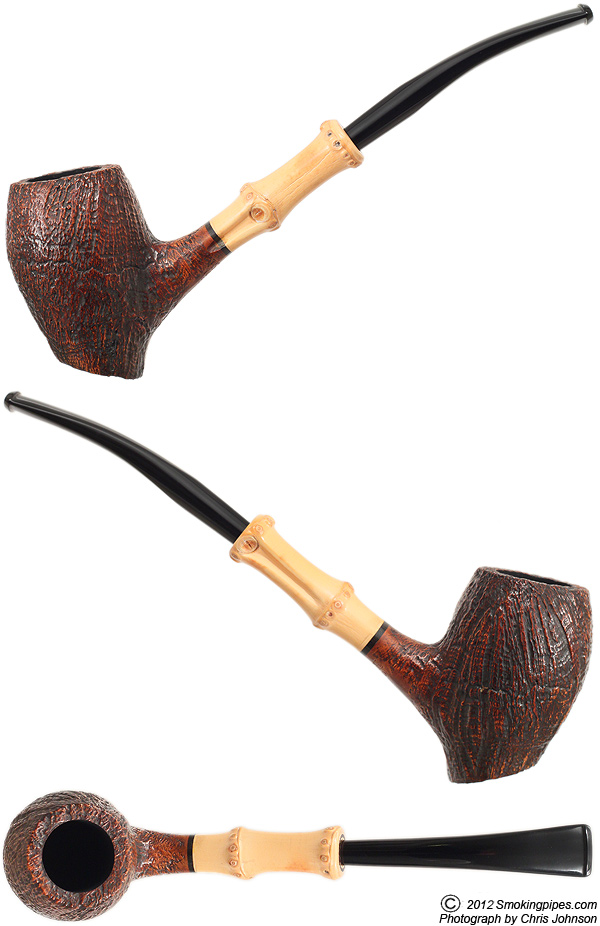 Tsuge Tokyo Sandblasted Bent Egg Sitter with Bamboo (551)