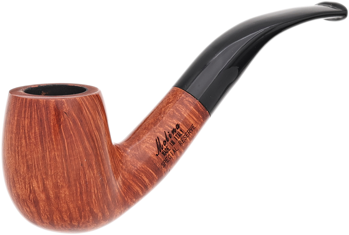 Special Reserve Smooth Bent Billiard (9mm) Tobacco Pipe