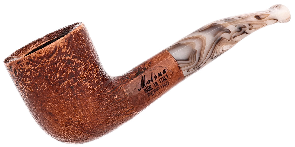 Molina Peppino Sandblasted Brown (YR) (9mm)