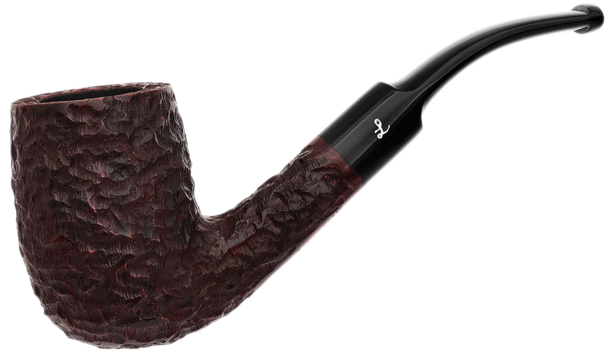Lorenzetti Rusticated Bent Billiard (Saddle Stem) (9mm)