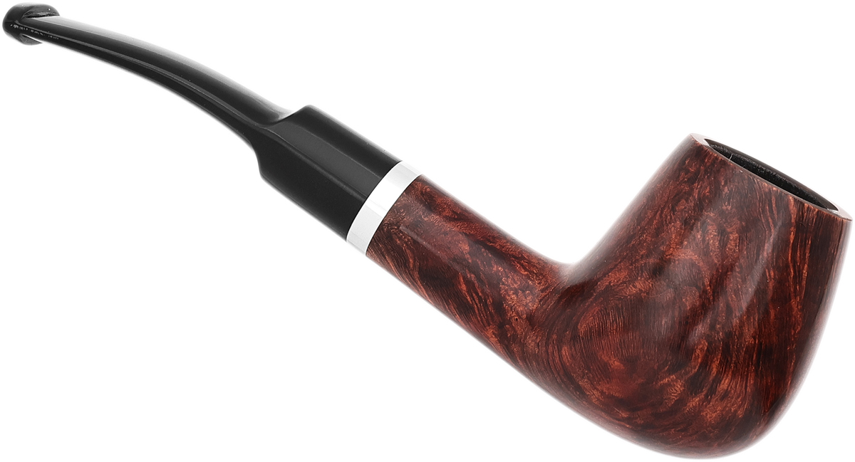 Lorenzetti Smooth Semi Bent Billiard with Nickel Band (Saddle Stem)