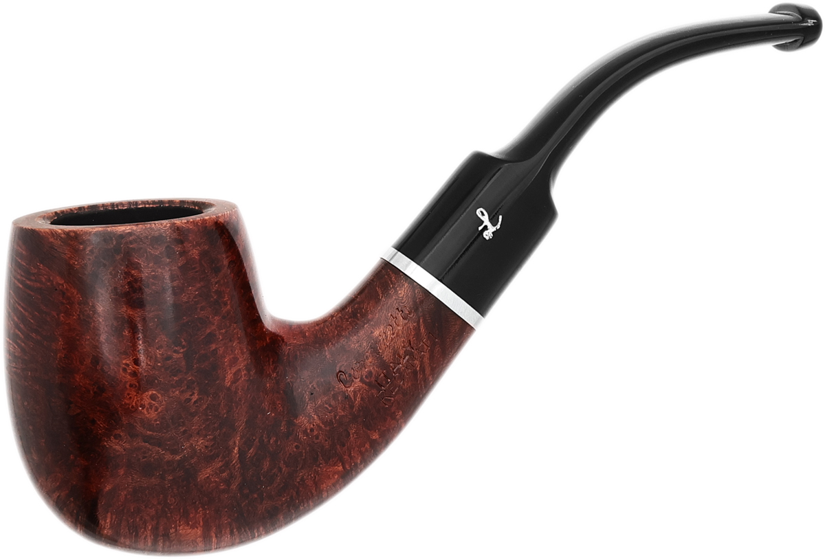Lorenzetti Smooth Bent Billiard with Nickel Band (Saddle Stem)