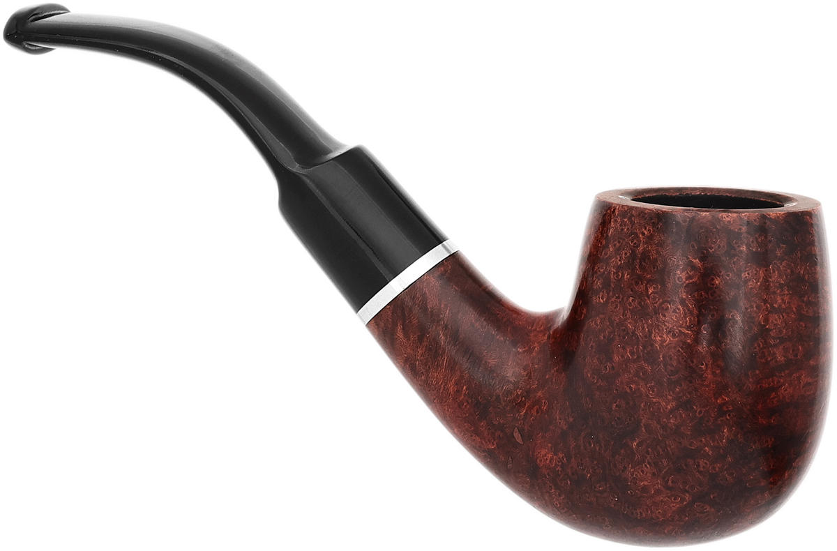 Lorenzetti Smooth Bent Billiard with Nickel Band (Saddle Stem)