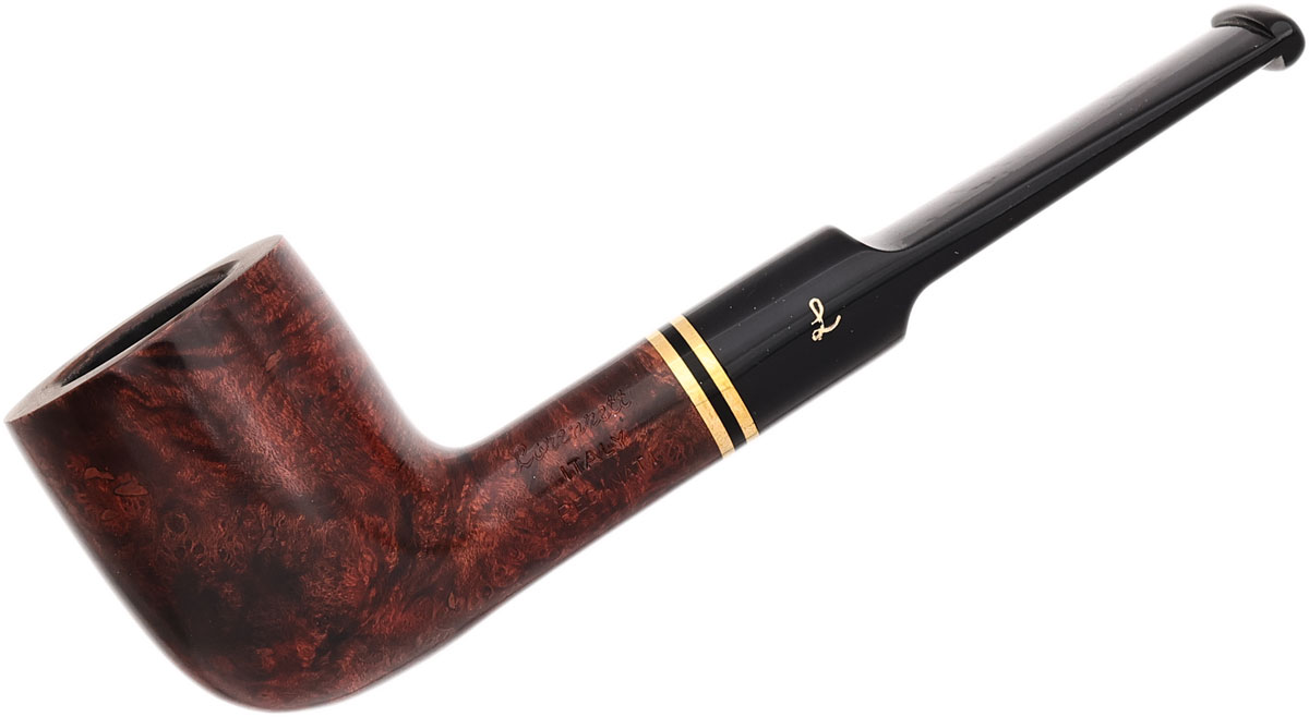 Lorenzetti Smooth Billiard with Double Brass Band (Saddle Stem) (9mm)