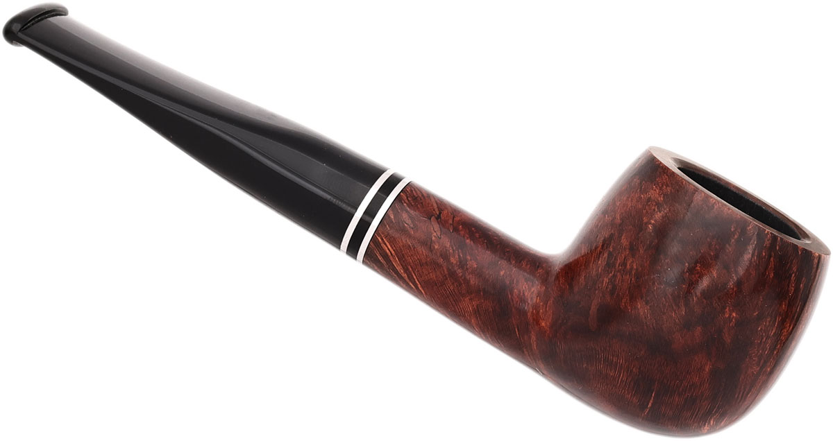 Lorenzetti Smooth Pot with Double Nickel Band (Tapered Stem)