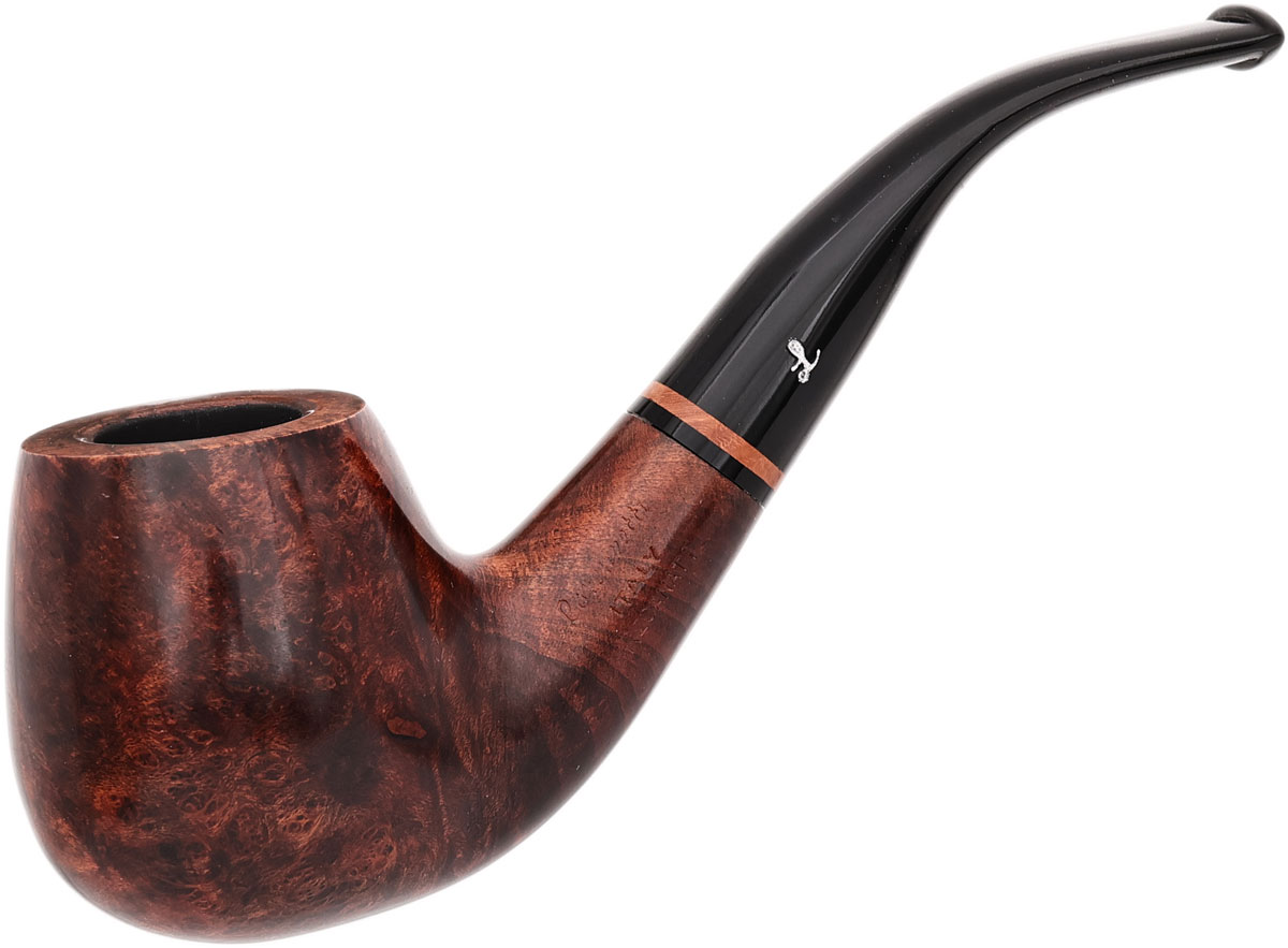Lorenzetti Smooth Large Bent Billiard with Briar Ring (Tapered Stem)