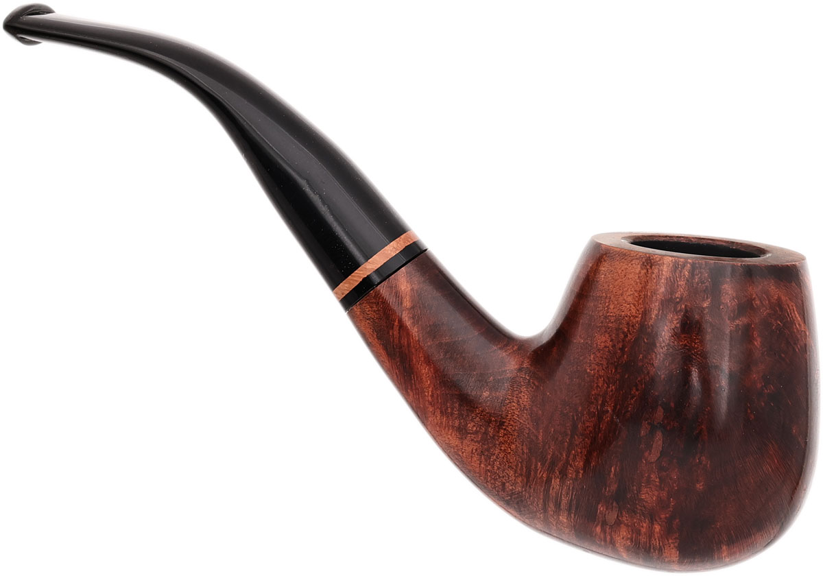Lorenzetti Smooth Large Bent Billiard with Briar Ring (Tapered Stem)