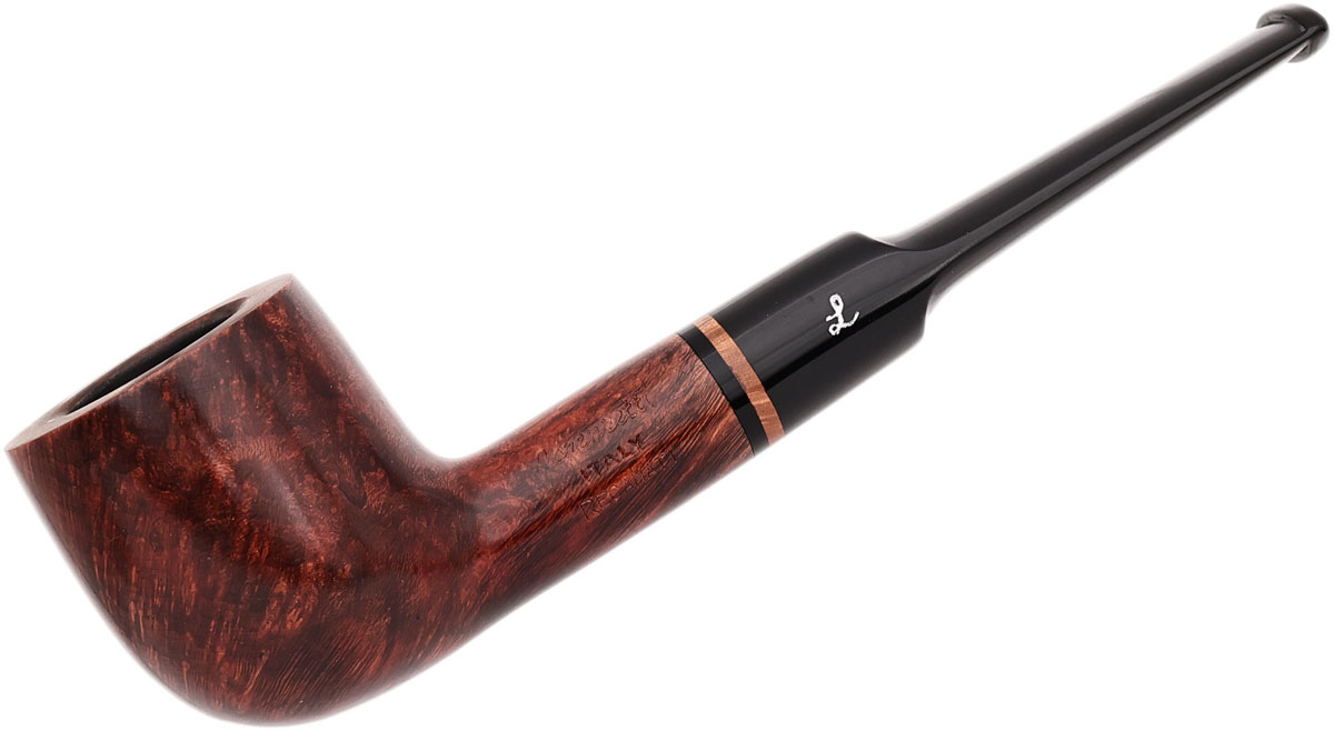 Lorenzetti Smooth Pot with Briar Ring (Saddle Stem) (9mm)