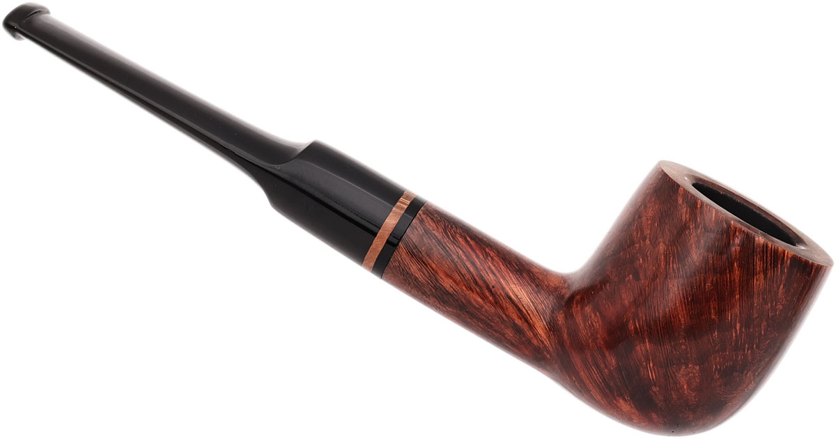 Lorenzetti Smooth Pot with Briar Ring (Saddle Stem) (9mm)
