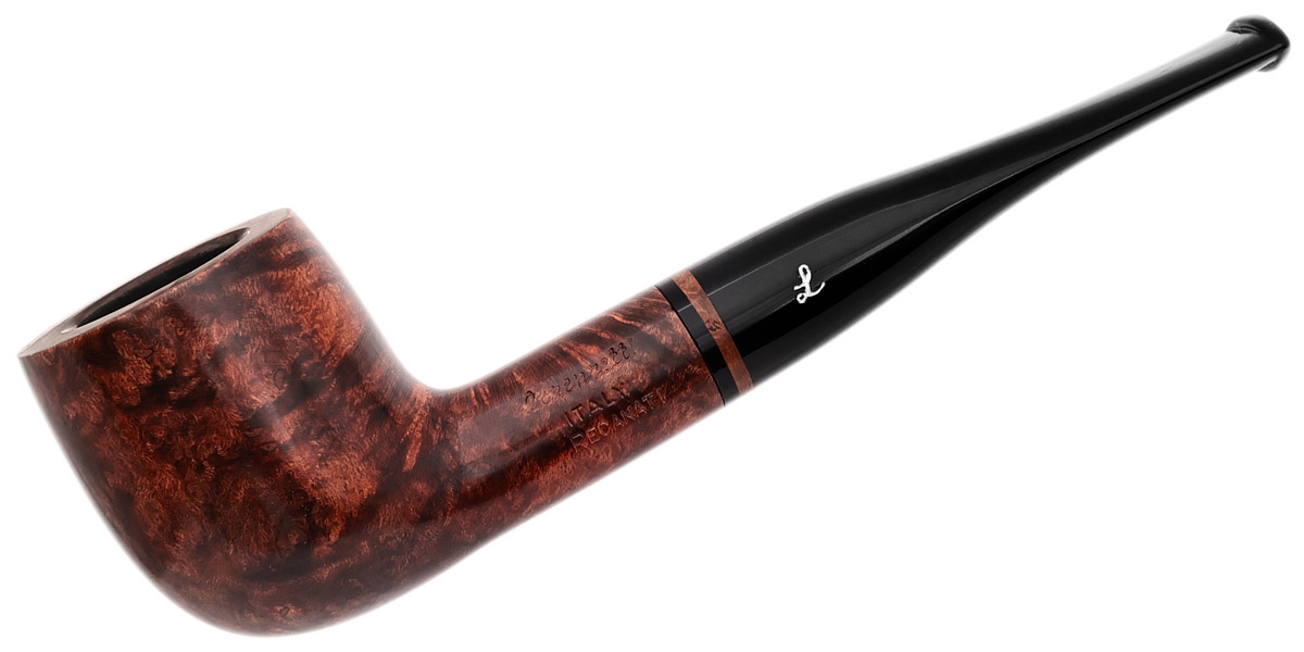 Lorenzetti Smooth Pot with Briar Ring (Tapered Stem) (9mm)