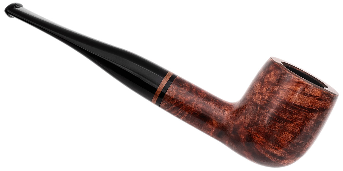 Lorenzetti Smooth Pot with Briar Ring (Tapered Stem) (9mm)