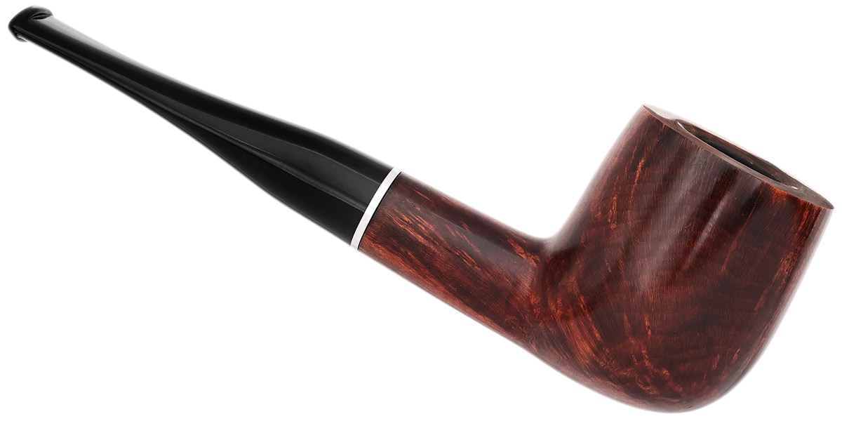 Lorenzetti Smooth Pot with Nickel Band (Tapered Stem)