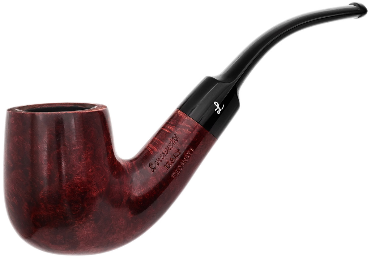 Lorenzetti Smooth Red Bent Billiard (Saddle Stem)
