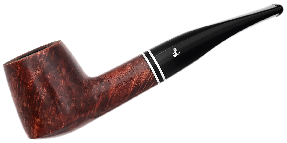 Lorenzetti Smooth Volcano with Double Nickel Band (Tapered Stem) (9mm)