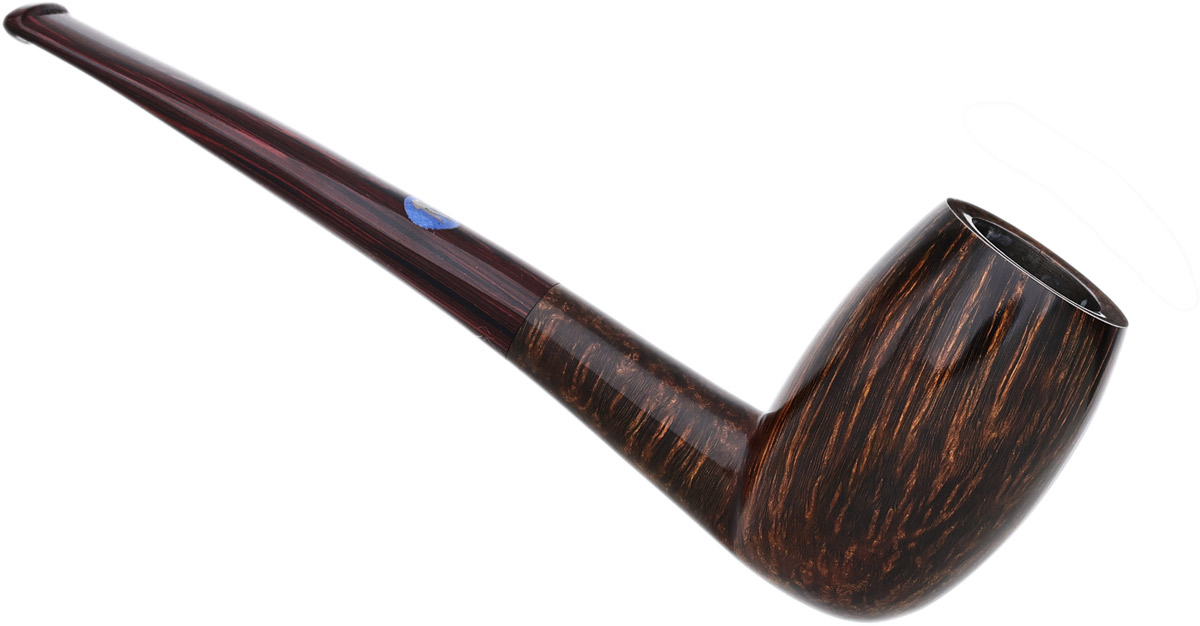Valbruna Smooth Brown Bent Egg with Cumberland Stem (Two Jellyfish) (Calypso)